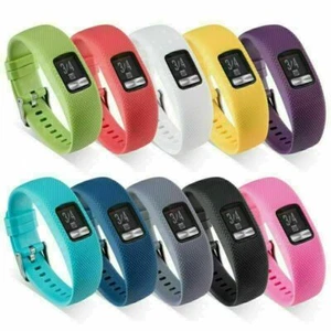 Soft Silicone Watch Band Strap Holder for Garmin VivoFit 4 Activity Tracker - Picture 1 of 22