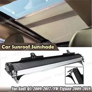 Cubierta para sombrilla negra techo corredizo para automóvil Q5 2009-2017 2012 2013 2015 - Imagen 1 de 13