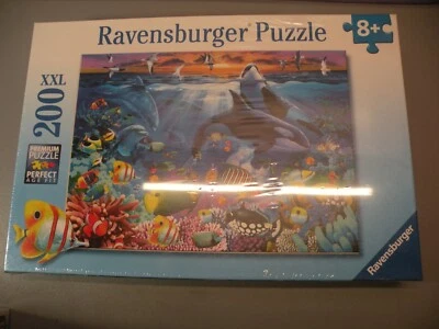 Ravenburger Puzzle 200 XXL Pieces Oceanic Life Perfect Coral Reef Ocean Sealed - Image 1 of 2