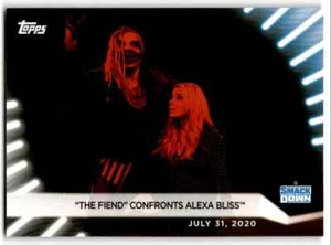 2021 Topps Women's Divions The Fiend Confronts Alexa Bliss #53 - Picture 1 of 2