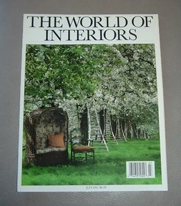 THE WORLD OF INTERIORS MAGAZINE July 1992 - rare back issue - Imagen 1 de 9