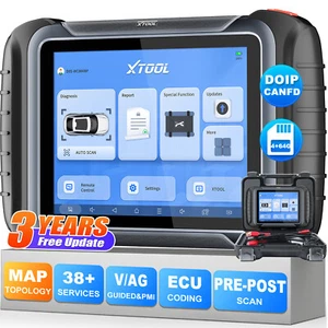 XTOOL D8S Auto Bidirectional Scanner Topology Module Diagnostic Tool Key Coding - Picture 1 of 17