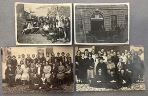 Wadowice Polen Mädchen Gymnasium Schule Fotos 30er Jahre Lot 4 signiert Grotiger - Bild 1 von 10