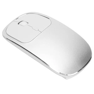 Wireless Mouse 2.4GHz Metal Slim Design Rechargeable Adjustable DPI Office M SAL - Afbeelding 1 van 23