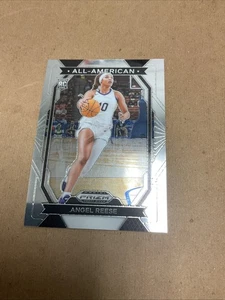 2024 Panini Prizm Draft Pick Chicago Sky Angel Reese All-American Rookie Card - Picture 1 of 7