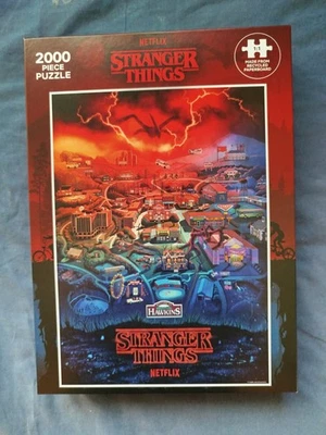 Puzzle 2000 Pezzi Stranger Things Netflix Conad NUOVO SIGILLATO # - Image 1 of 2