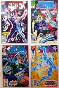 Darkhawk Lotto di 4 fumetti #10, 18, 29, 30 (1992) Marvel Comics prima stampa - Foto 1 di 1