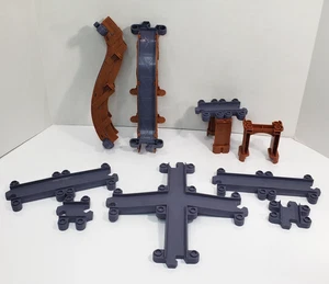 Tomy Chuggington Stack Track Train Replacement Pieces Brown and Gray Ludorum - Picture 1 of 6