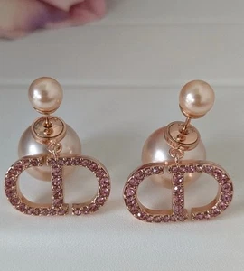 Dior Tribales ResinPink Pearls and Crystal Pre-owned * Excellent Condition - Picture 1 of 9