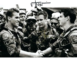 Val Kilmer Tom Cruise signed 8x10 Foto handsigniertes Bild schön anzusehen mit COA - Bild 1 von 1