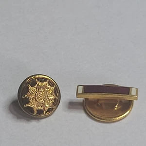 US Army Legion of Merit Medal Lapel Pins 2 Lot - Picture 1 of 5