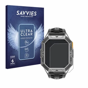 6x Folie für Stahlgear Thor 2.0 Schutzfolie Displayschutz Display Schutz Klar - Zdjęcie 1 z 11