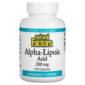Alpha Liponsäure 200mg - 120 Kapseln - Hohe Bioverfügbarkeit - MADE in USA - Bild 1 von 2