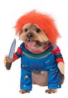 Nouveau costume de poupée tueur de jeu d'enfant Chucky robe fantaisie chat Halloween chat animal de compagnie