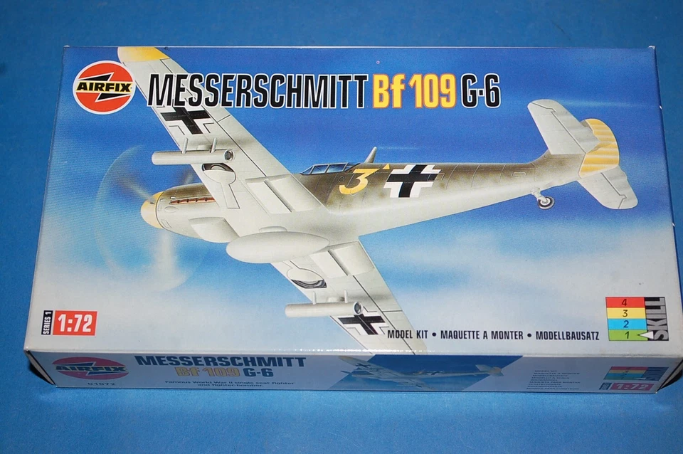 AIRFIX 01072 - Messerschmitt Bf 109G-6 scala 1/72 - Immagine 1 di 1