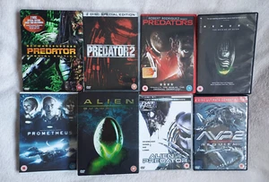 Alien VS Predator Film Collection MEMORY 11 DVD Bundle UK R2 SCI FI HORROR - Picture 1 of 1