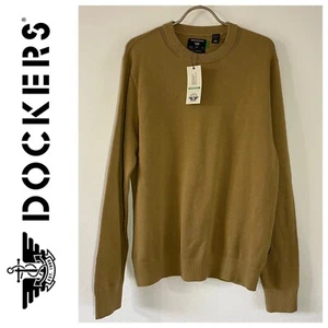 Nuevo con etiquetas Suéter Dockers Cuello Redondo Calce Regular Talla Mediana Venta al por menor $60 Mezcla de Algodón - Imagen 1 de 10