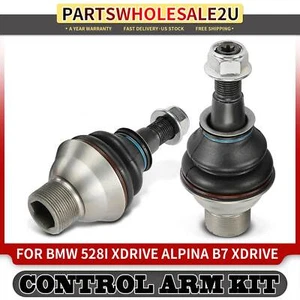 New 2Pcs Front Lower Ball Joint Kit for BMW 528i xDrive 550i xDrive 750Li xDrive - Picture 1 of 9