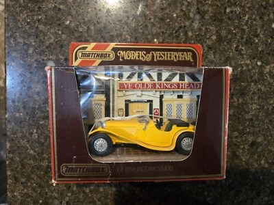 Matchbox Models Of Yesteryear Y1 1936 Jaguar 55-100 Ye Olde Kings Head - Image 1 of 2