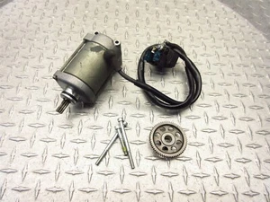 2009 06-10 Yamaha FZ1 FZ1000 FZ1S Starter Starting Motor Solenoid Gear OEM - Picture 1 of 12