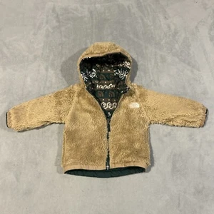 The North Face Reversible Puffer SherpaHoodie Toddler 12-18M Months Youth Kids - Picture 1 of 13
