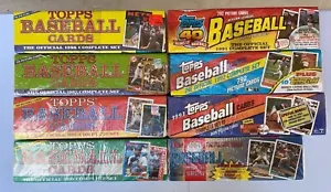 1980 THRU 2024 MLB COMPLETE SETS TOPPS BASEBALL FACTORY SEALED SETS - Picture 1 of 414