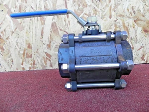 FNW 3" VOLLANSCHLUSS KOHLENSTOFFSTAHL KUGELHAHN MIT SS KUGEL 1000 WOG MIT ROHRGEWINDE - Bild 1 von 8