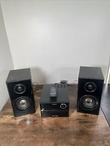 Phillips Micro Music System w/ Remote BTM2180 Black Bluetooth/ MP3/USB Direct - Picture 1 of 9