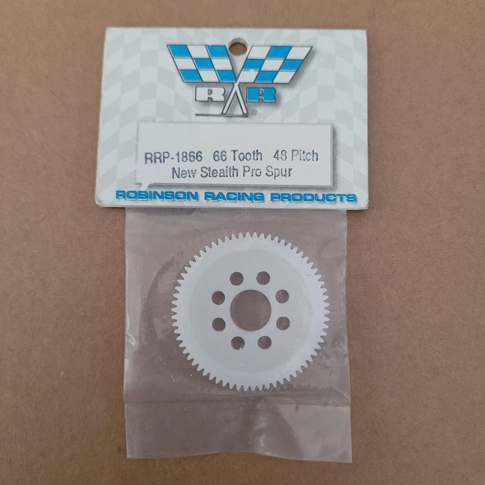 Vintage Robinson RRP-1866 Silencer 66 Tooth 48 Pitch White Stealth Pro Spur Gear - Image 1 of 1