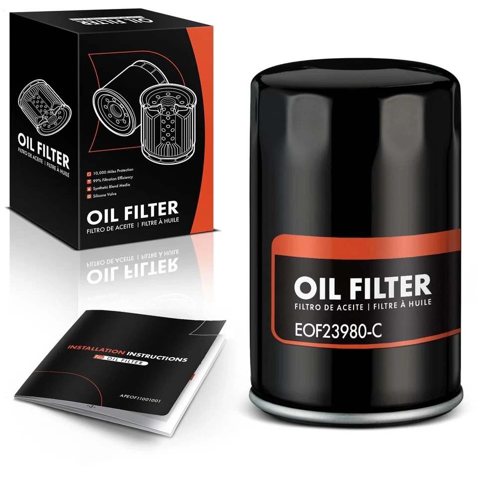 Engine Oil Filter for GMC Sierra Yukon Typhoon Cadillac Buick Checker Pontiac - Image 1 of 4