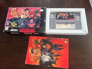 Justice League Task Force (Super Nintendo Entertainment System, 1995) READ - Picture 1 of 11