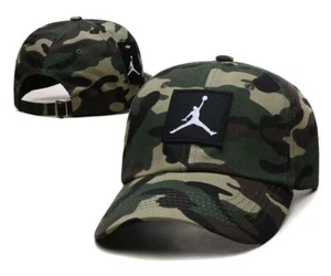 Jordan Jump Adjustable Men's Camouflage Casual Baseball Cap Outdoor Trucker Hat - Picture 1 of 1