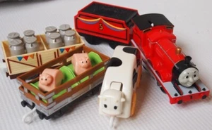 Tomy Plarail Classic James and Ranch Freight Car Set Thomas & Friends from F/S - Picture 1 of 13