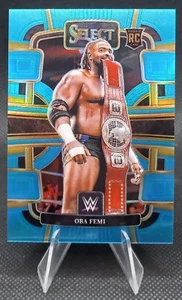 2024 Panini Select WWE - Azzurro #38 - Concorso - Oba Femi /249 RC - Foto 1 di 2