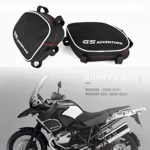 For BMW R1200GS Adventure 2005 - 2012 1 Pair Crash Bar Bag Waterproof Bags - Picture 1 of 16