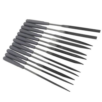 Precision Needle Files for Smooth For Metal and Glass Cutting Set of 12 - Image 1 of 4
