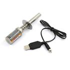 RC Nitro 1.2 V 1800Mah Rechargeable Glow Plug Igniter DC USB Charger RC