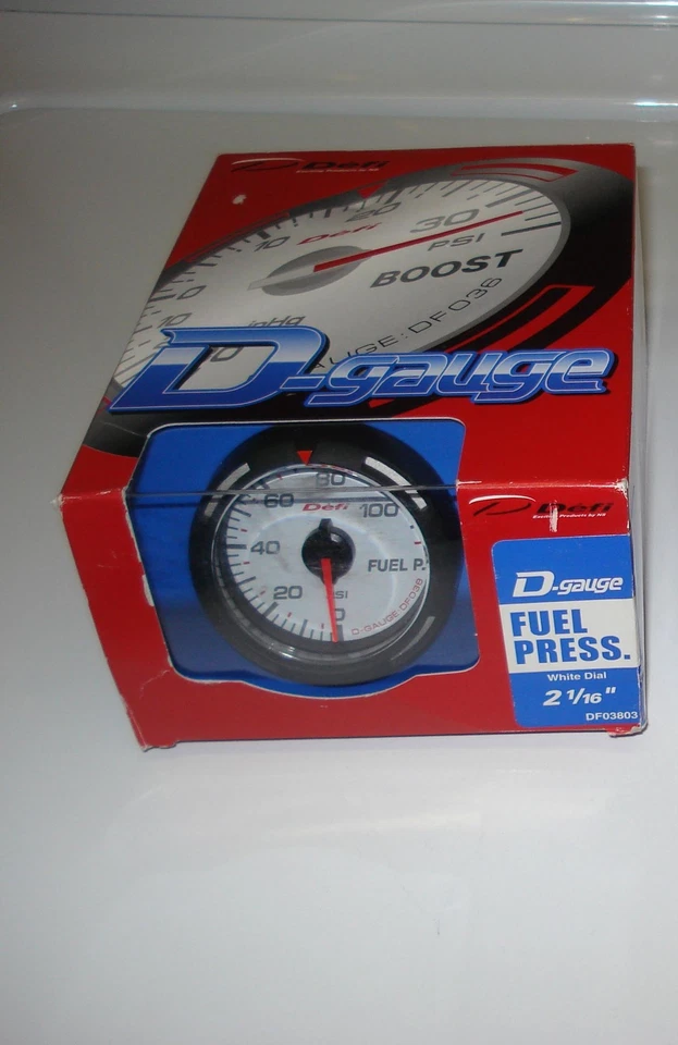 Defi Fuel Pressure D-Gauge NIB gauge Foto 1 de 1