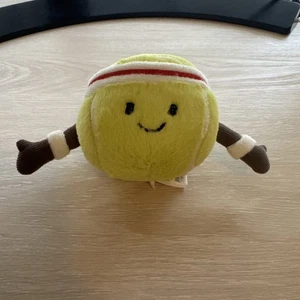 Jellycat Amuseables Sport Tennisball Plüschtier gebraucht London nicht mehr produziert gelb - Bild 1 von 14