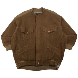 Vintage Mercibeaucoup By Issey Miyake Wool Bomber Jacket Size L - Bild 1 von 7