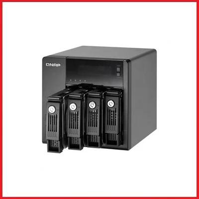 Qnap TS-469 Pro Turbo NAS 3x 3TB HDD - 4-Bay Network Attached Storage Server - Image 1 of 4