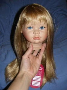 Monique Modacryl hellgwer goldblond Peggy Sue Puppe Perücke 14-15 - Bild 1 von 3