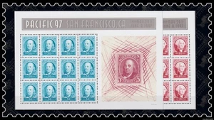 (5512) United States 1997 PACIFIC 97 Souvenir Sheets - Picture 1 of 3