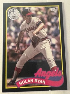 NOLAN RYAN 237/299 Black 1989 Throwback! 2024 TOPPS UPDATE Angels #89US-42 - Picture 1 of 2