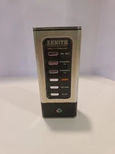 Zenith Space Command Telecomando TV 6 Pulsanti con Zoom Vintage Retrò - Foto 1 di 6