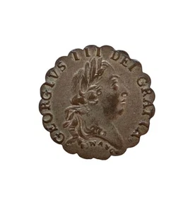*HH* George III England Token Medal Token Token George Coin - Picture 1 of 4