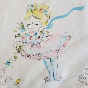 2 Vintage NIP Merry Wink Sleepytime Pillowcases Childs 100% Cotton Ballerina - Picture 1 of 7