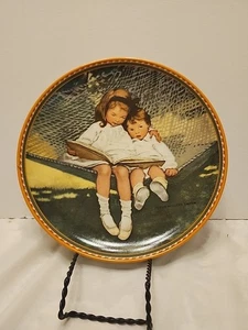Edwin Knowles "Story Time" Limited Edition Plate Bradex 84-K41-37.1 1988 - Picture 1 of 2
