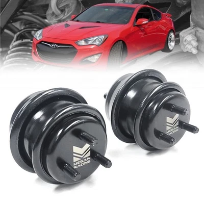 Montaje de motor Megan 2 piezas L&R para 08-12 Hyundai Genesis cupé "2.0 Turbo L4" Foto 1 de 4