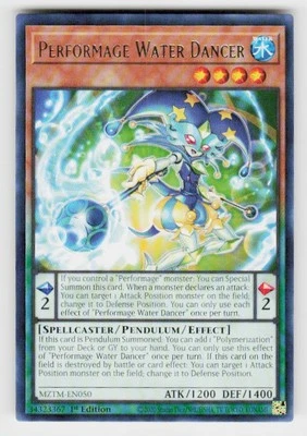 Maze of the Master #MZTM-EN050 Performage Water Dancer 1st Edition - Image 1 of 2